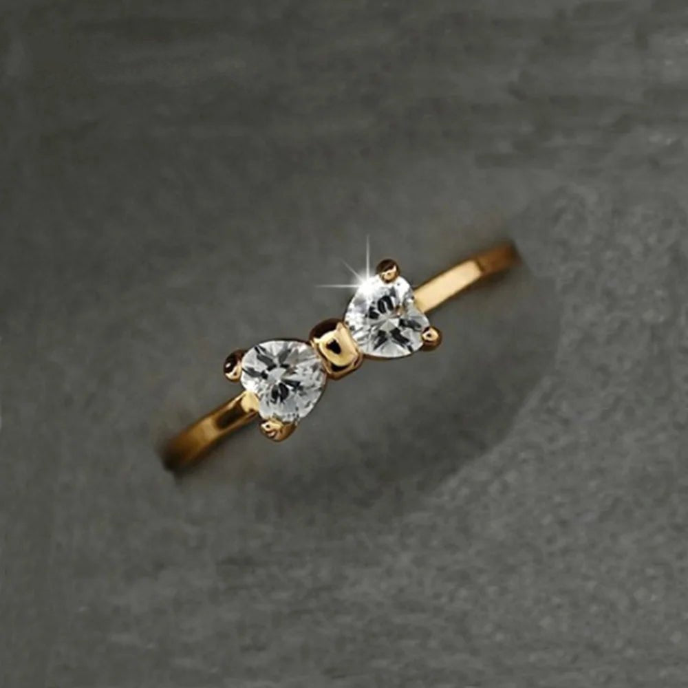 Luxury Austrian crystal rings.