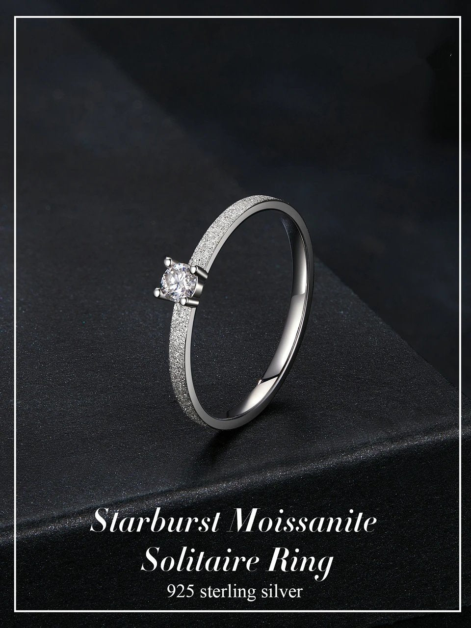 Genuine 925 Sterling Silver Love Ring.