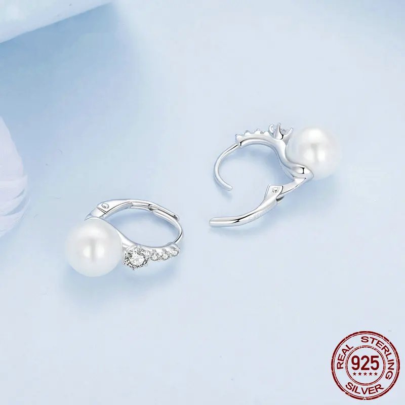 High Quality 925 Sterling Silver Elegant Earrings.