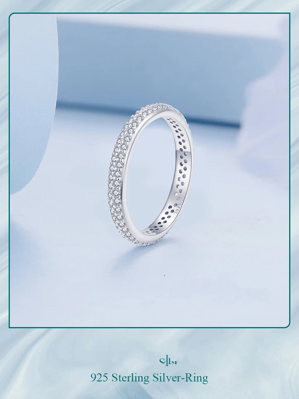 925 Sterling Silver Valentine's Day Ring.