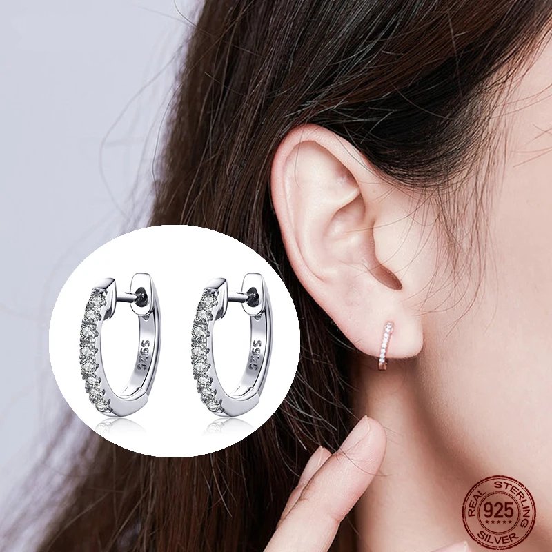 Charming Genuine 925 Sterling Silver Dangle  Earrings.