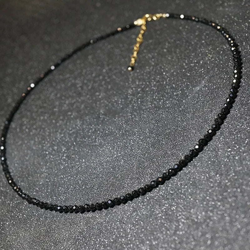 Necklace Black Beads