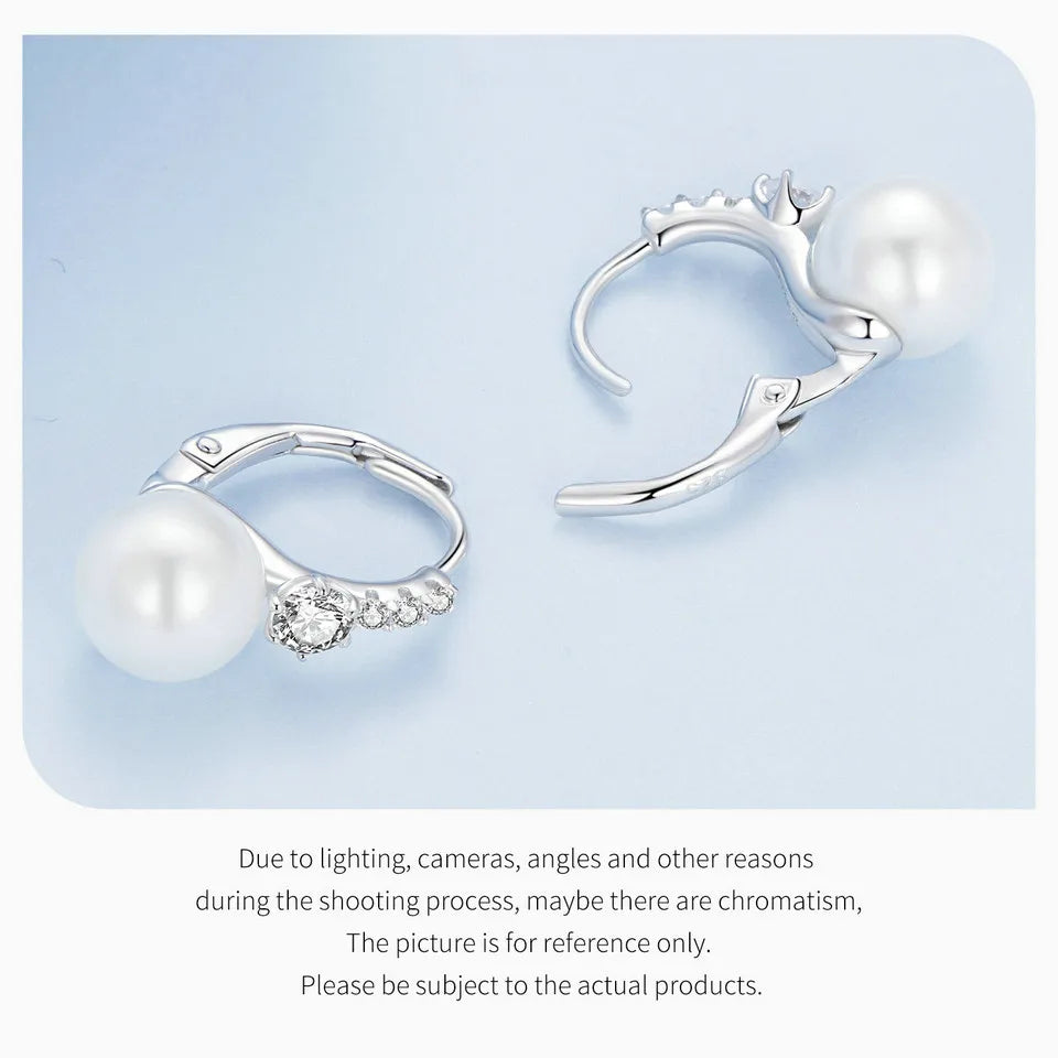 High Quality 925 Sterling Silver Elegant Earrings.