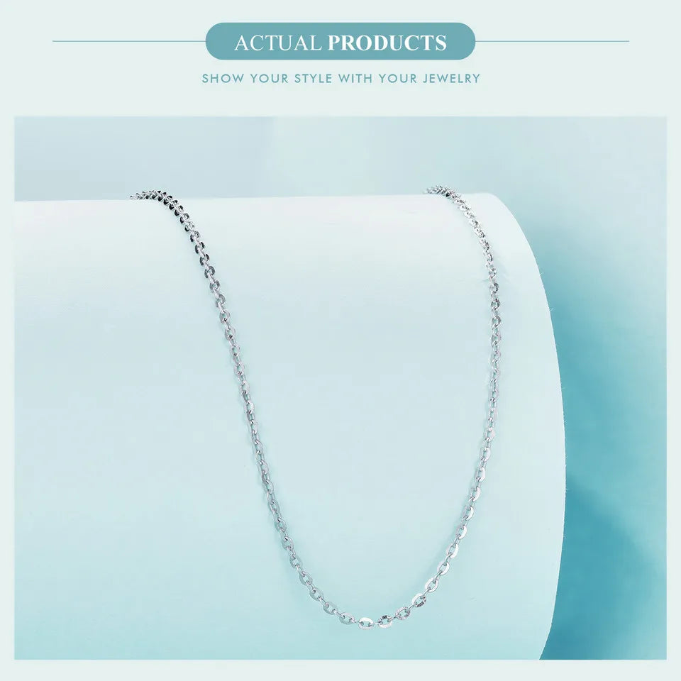 luxurious classic necklaces, 100% pure 925 Sterling Silver