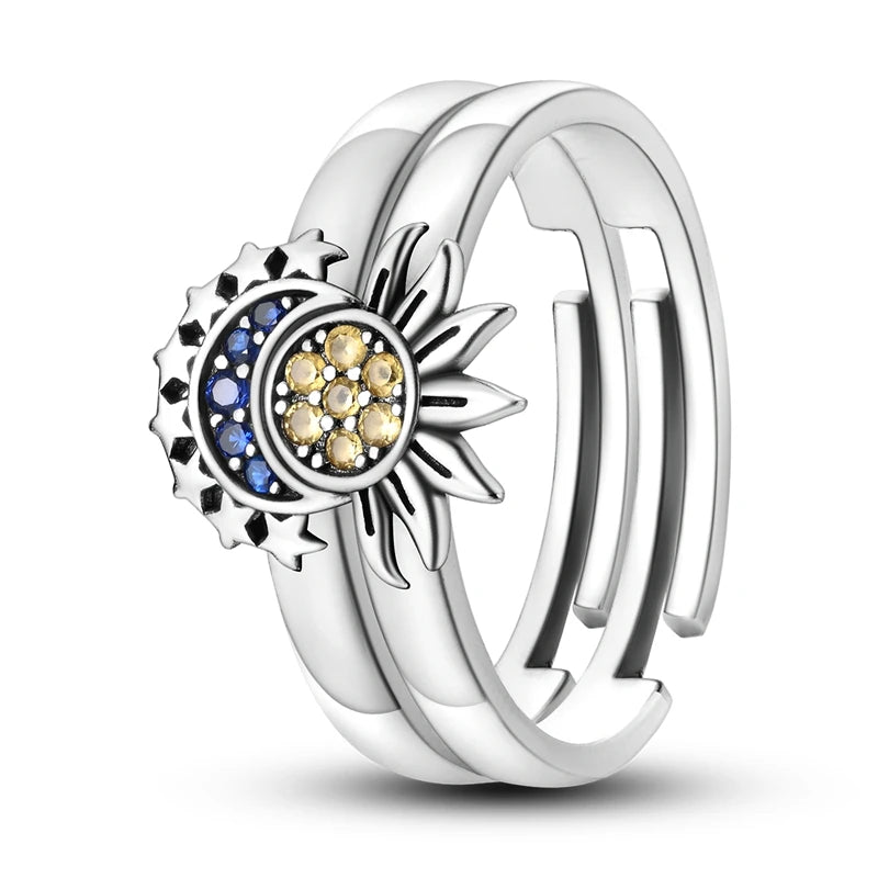 New advanced ring in genuine 925 sterling silver.