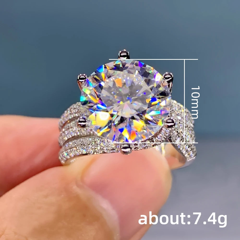 Luxury CZ Crystal Ring with Cubic Zirconia.