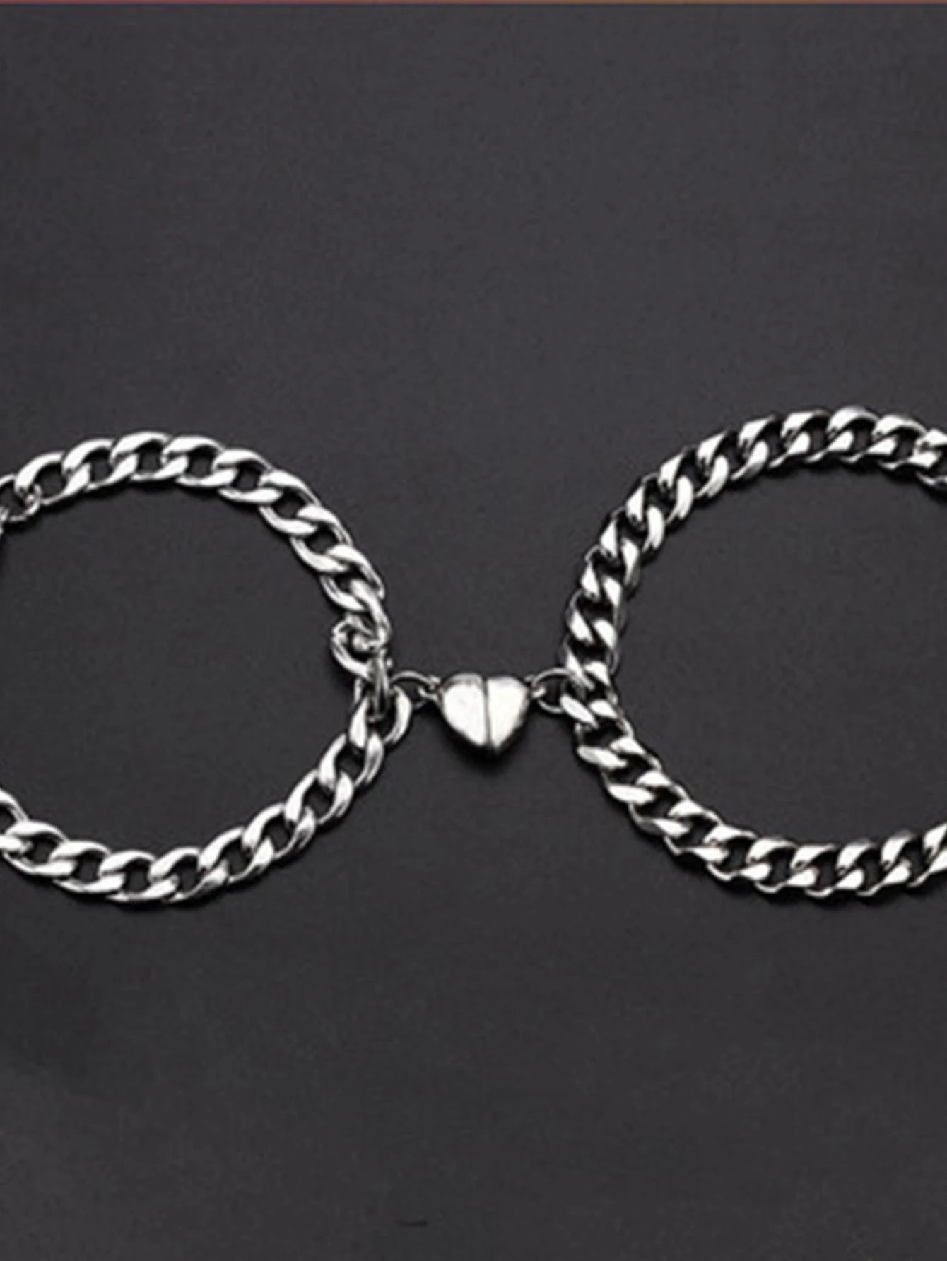 2 Pairs of couples love bracelets.