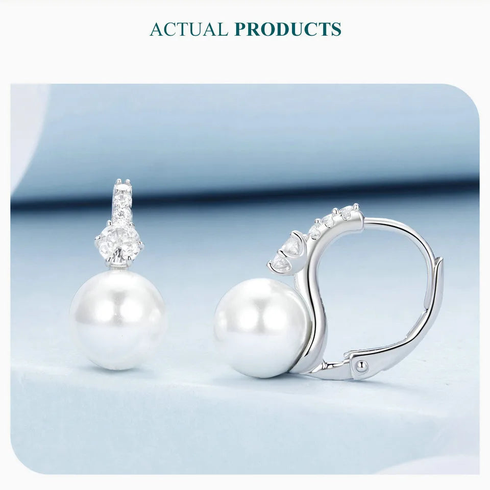 High Quality 925 Sterling Silver Elegant Earrings.