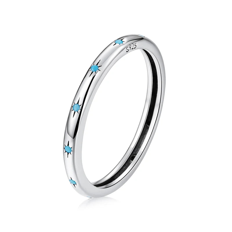 Genuine 925 Sterling Silver Elegant Rings