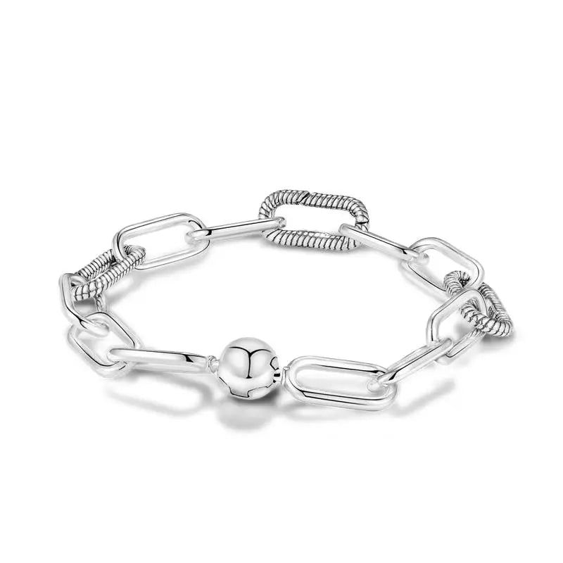 Pure 925 Sterling Silver Princess Bracelets. High Quality.