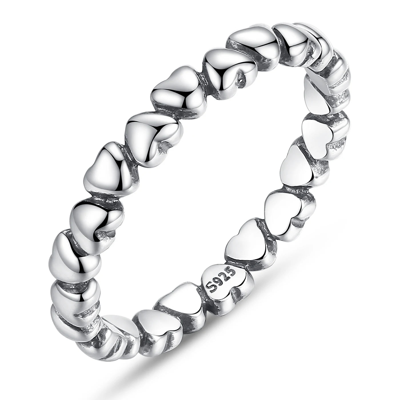 Genuine 925 Sterling Silver Elegant Rings