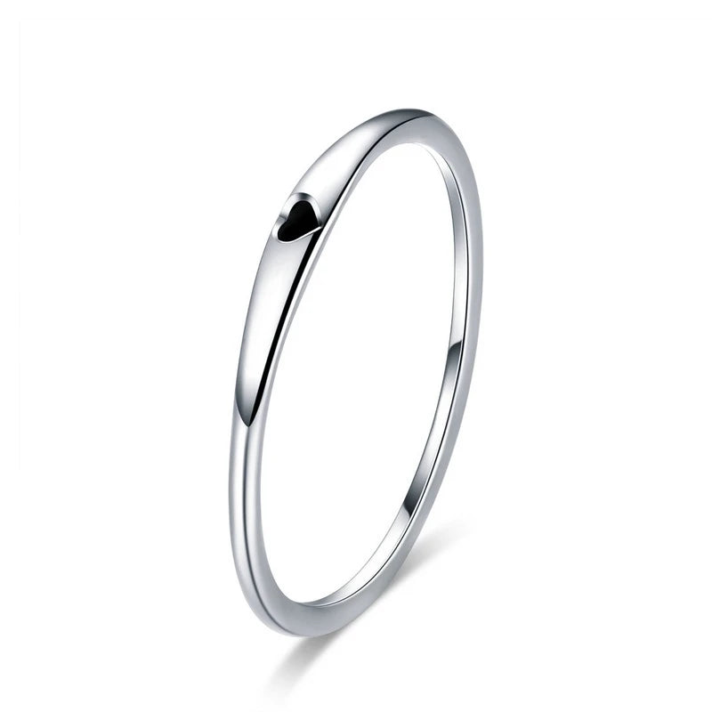 Genuine 925 Sterling Silver Elegant Rings