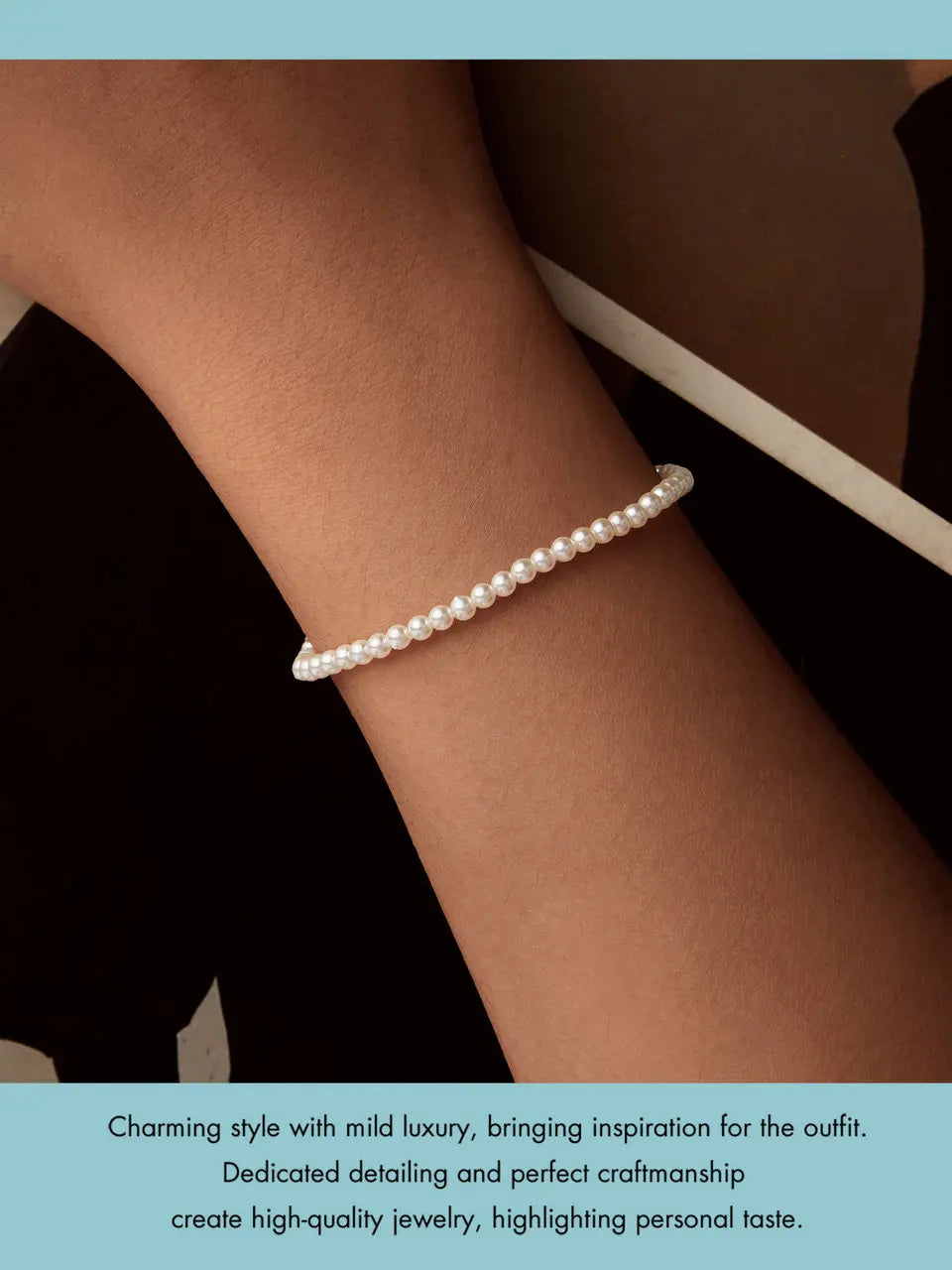 Australian South Sea Pearl Bracelet in Pure 925 Sterling Silver.