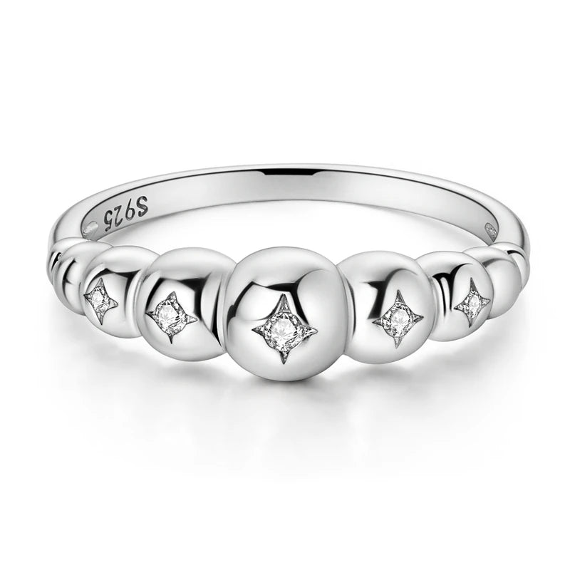 New advanced ring in genuine 925 sterling silver.