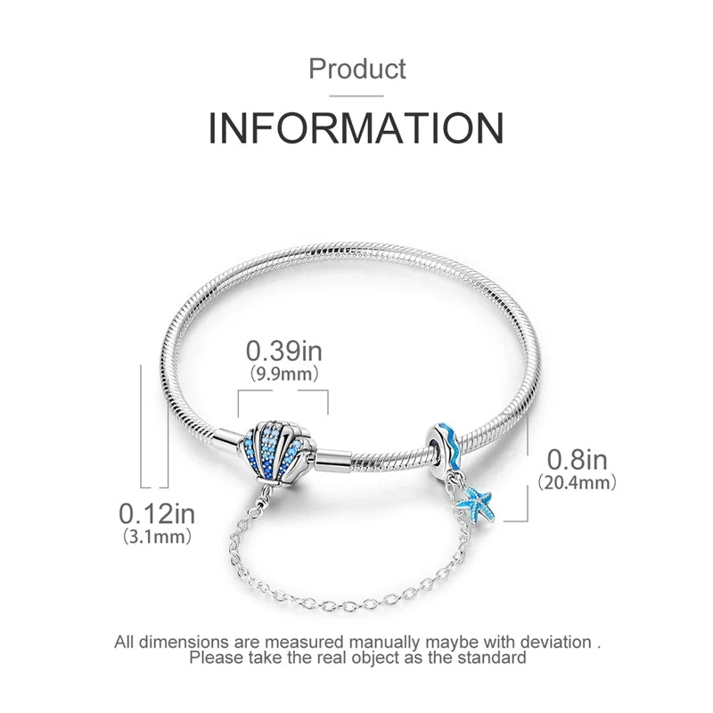 Pure 925 Sterling Silver Princess Bracelets. High Quality.