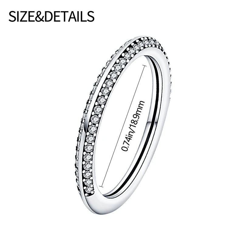 New advanced ring in genuine 925 sterling silver.