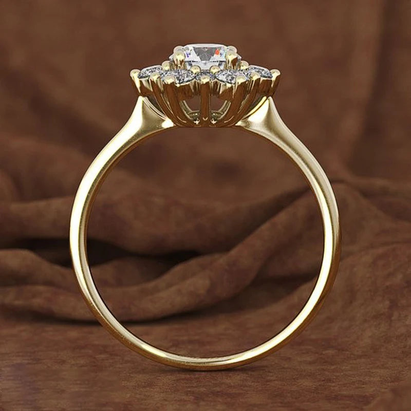 Radiant beauty ring