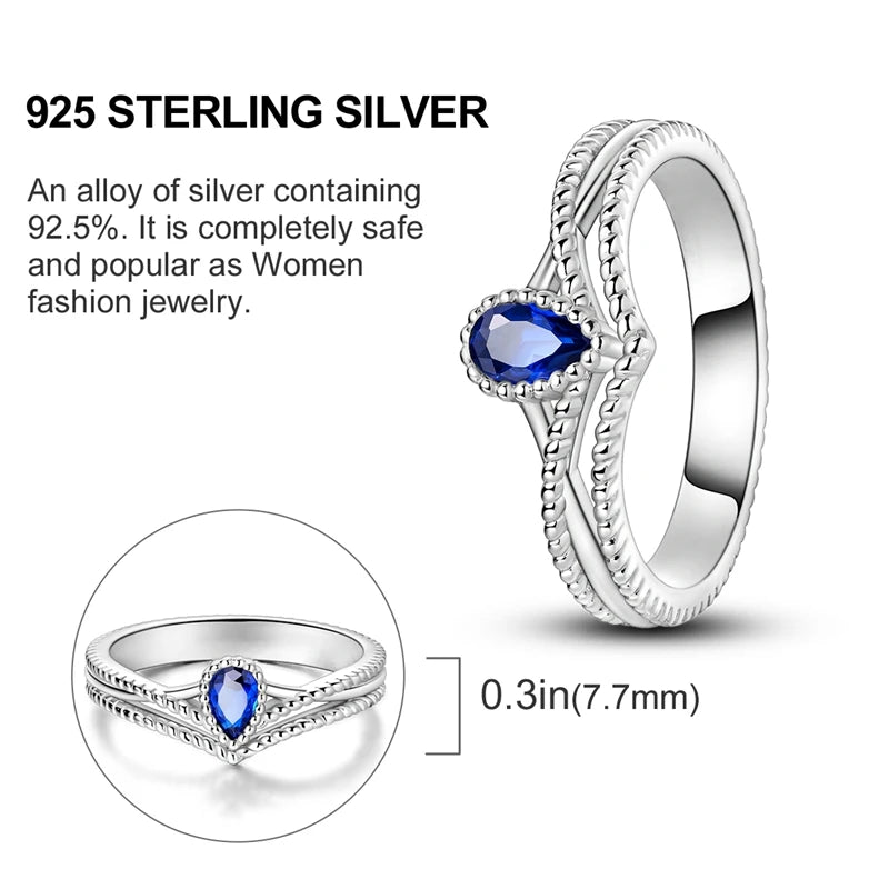 New advanced ring in genuine 925 sterling silver.