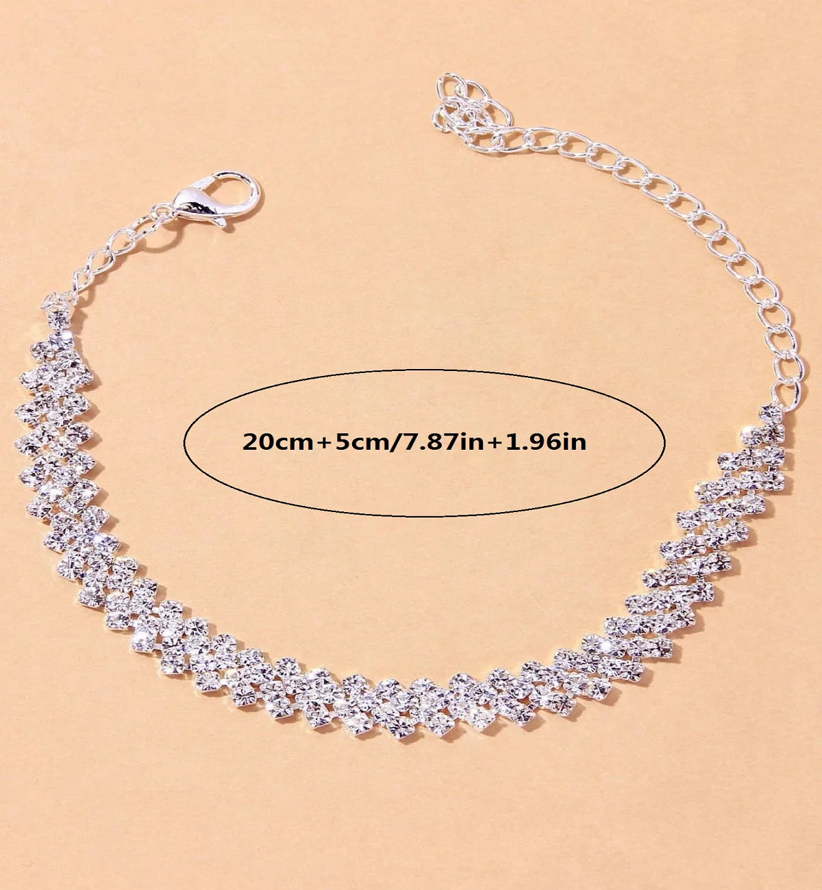 Water Diamond Anklet