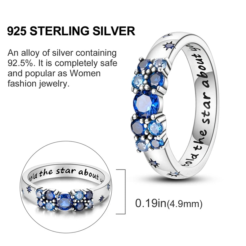 New advanced ring in genuine 925 sterling silver.