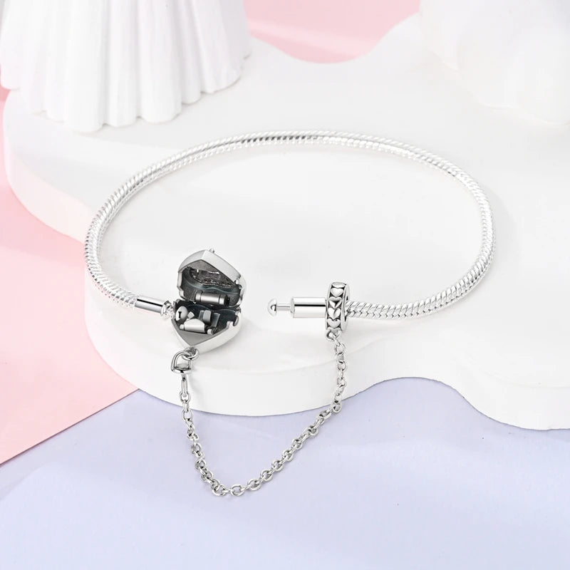 Pure 925 Sterling Silver Princess Bracelets. High Quality.