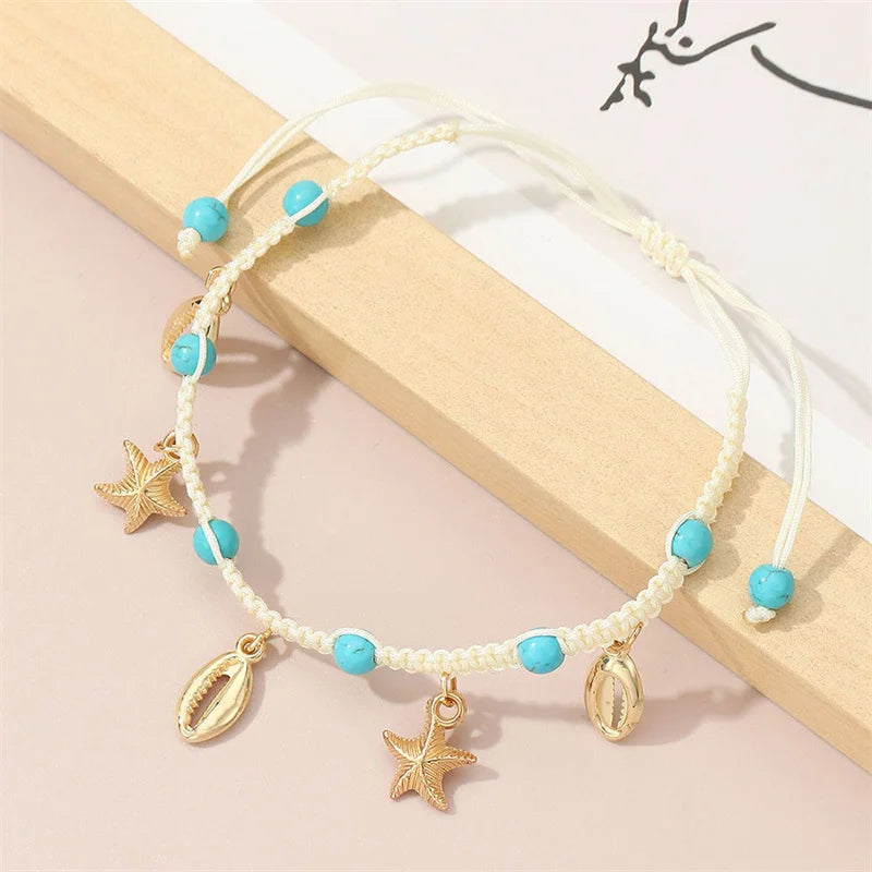 SO BEAUTIFUL Daisy shaped ankle bracelet.