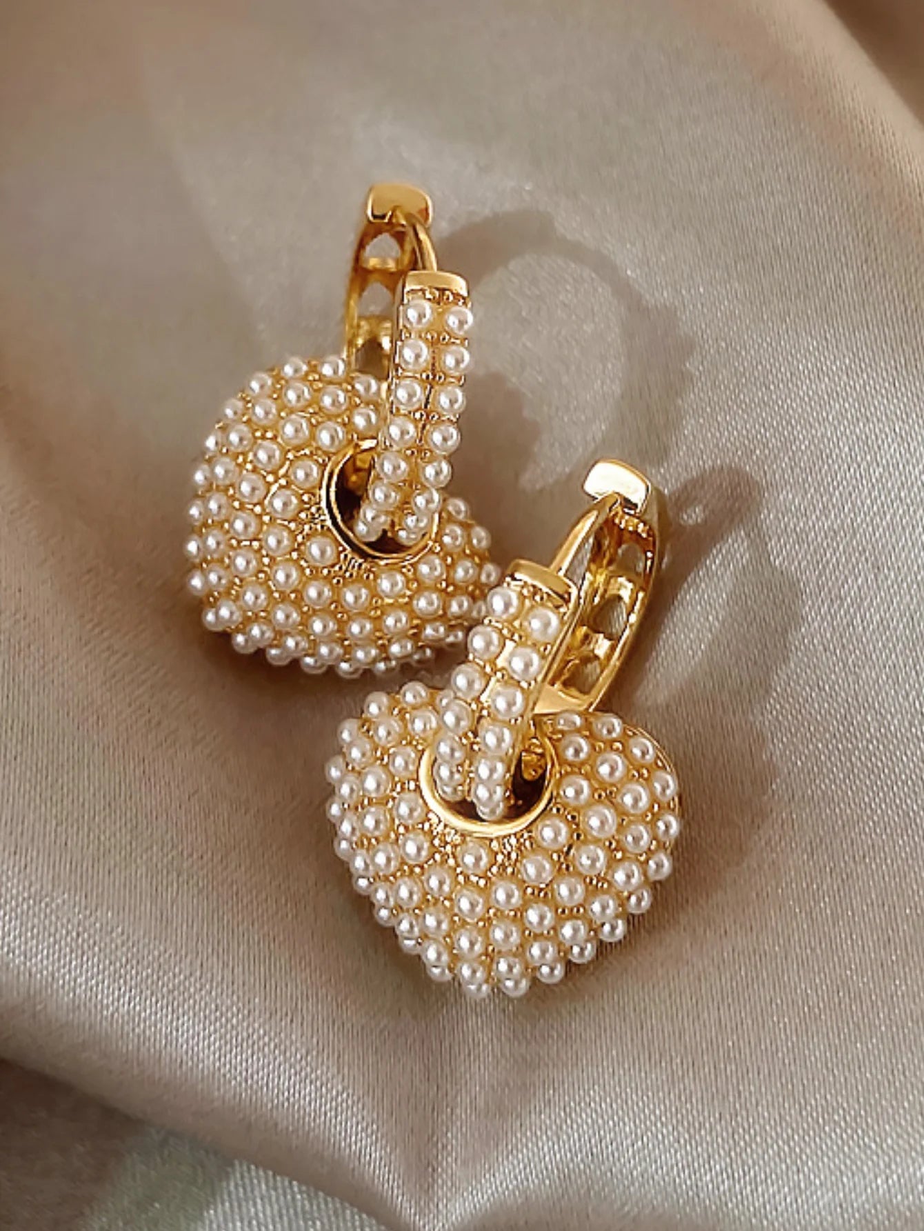 Lovely and personalized love bead earrings.