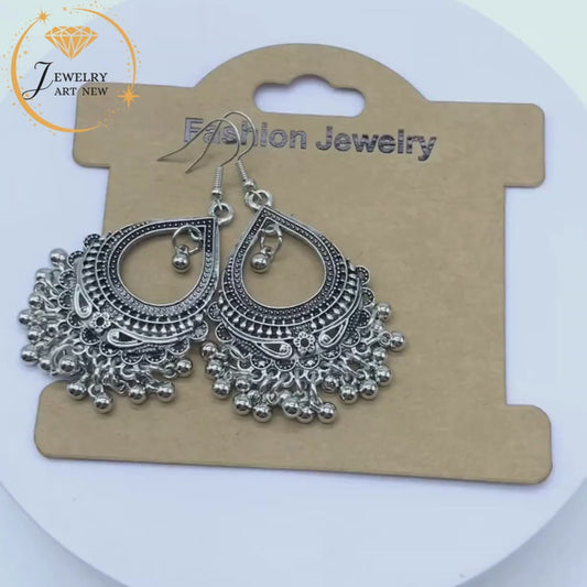 Unique charm earrings.